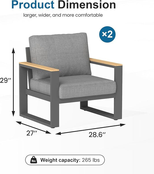 Royalcraft Aluminum Outdoor Armchair